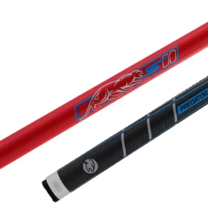 Predator Sport 2 Matte Red Pool Cue with REVO Carbon Fiber Shaft - Sport Wrap