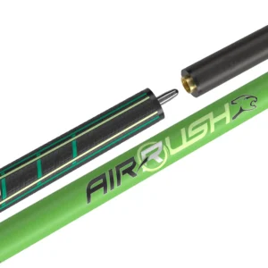 Predator Air Rush Neon Green Jump Cue - Sport Wrap